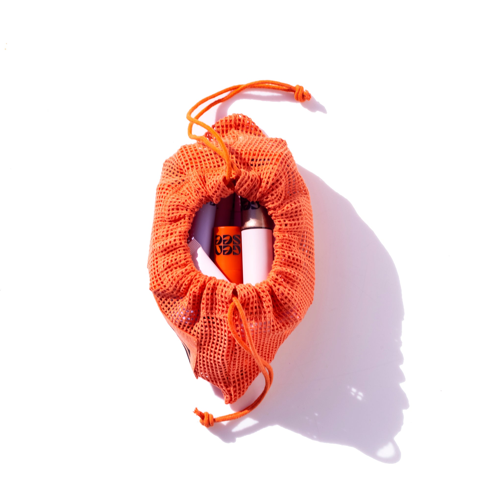 Organic Cotton Mesh Travel Bag