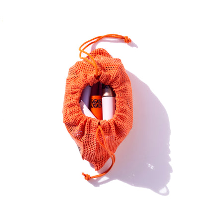 Organic Cotton Mesh Travel Bag